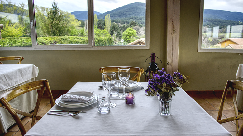Mesa en la comedor